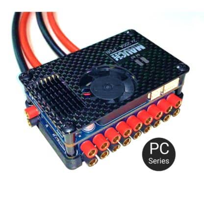 Mauch 031/8: PC 2x 200A PDB 8AWG with 10x outputs and 400A main switch